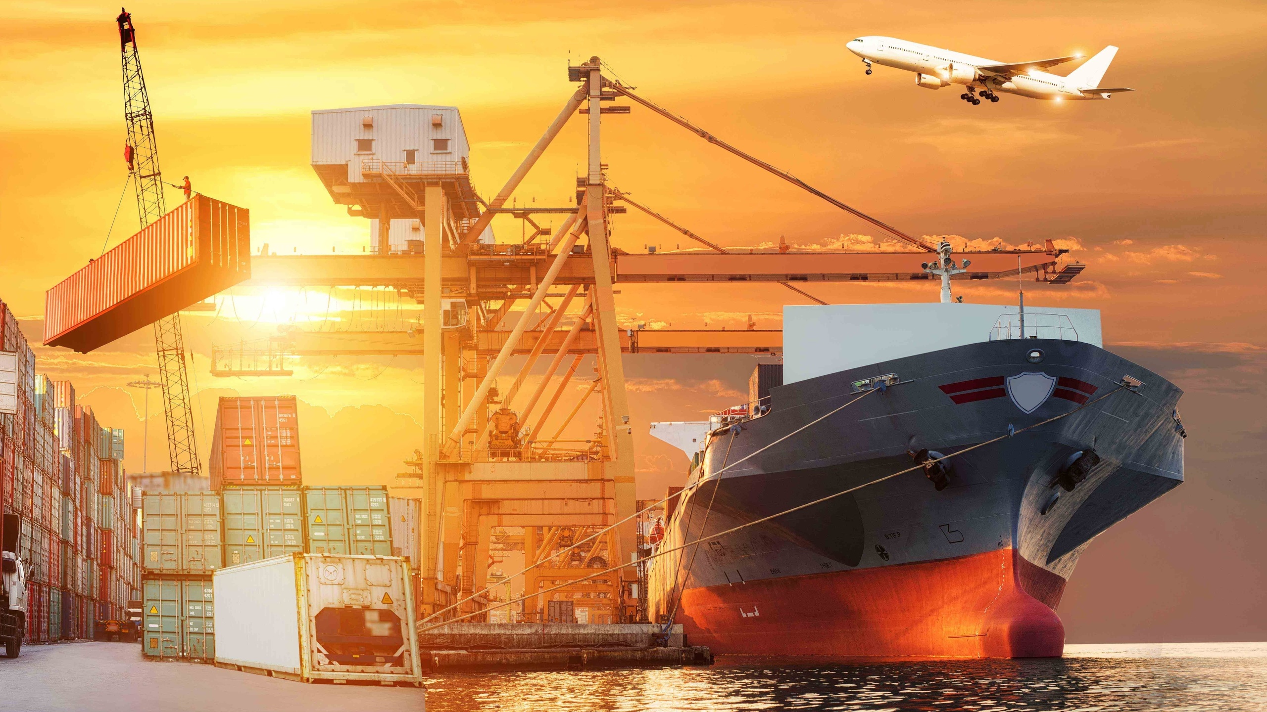 global transport, logistics, global network, international shipping