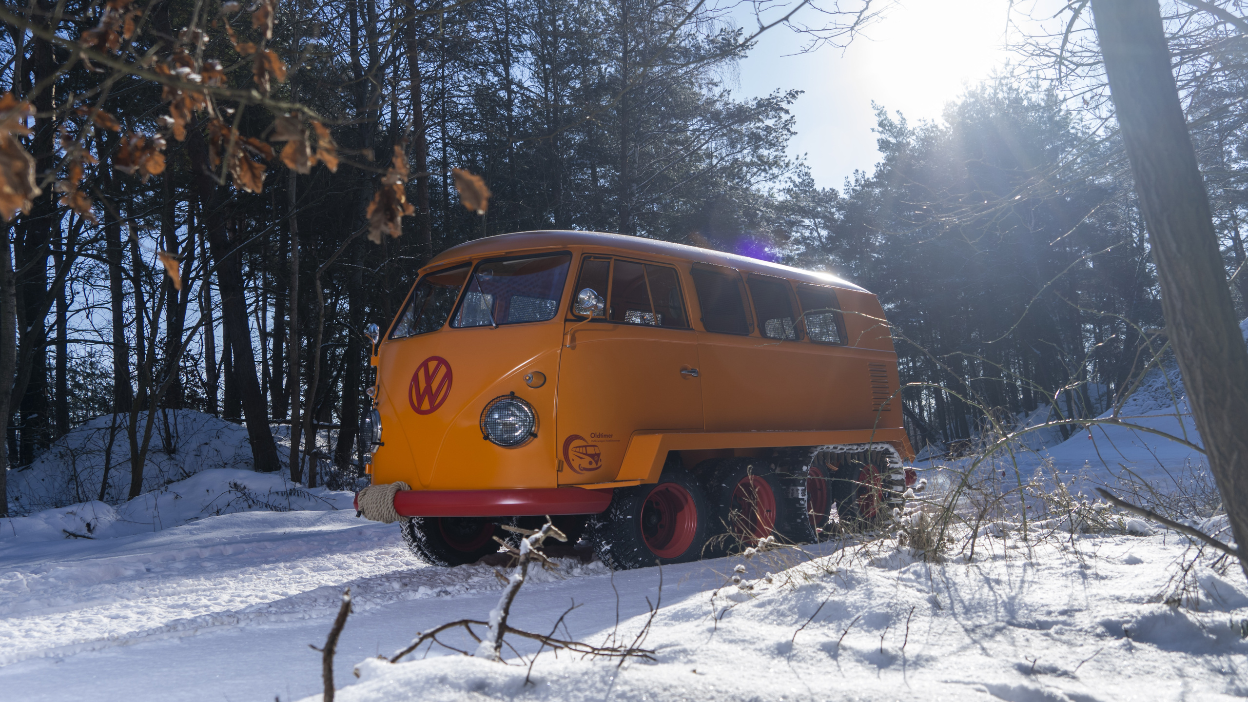 volkswagen, classic vehicles, 1962, half-track fox, austria