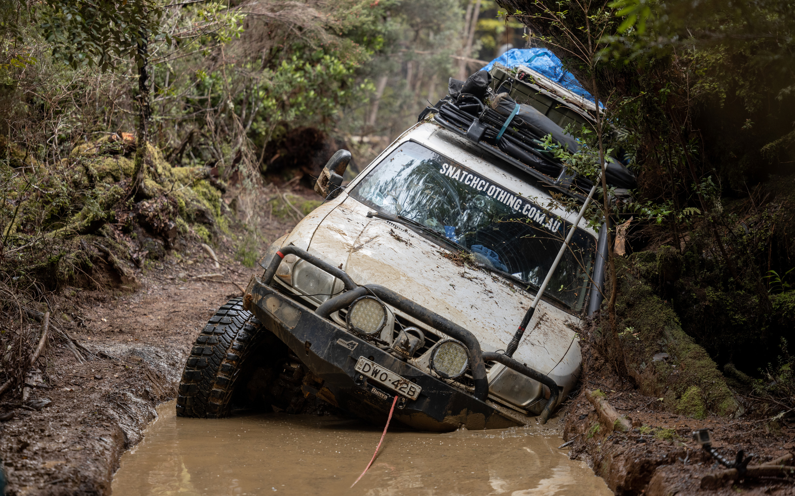 nissan, full-size suv, nissan patrol, winch, australia