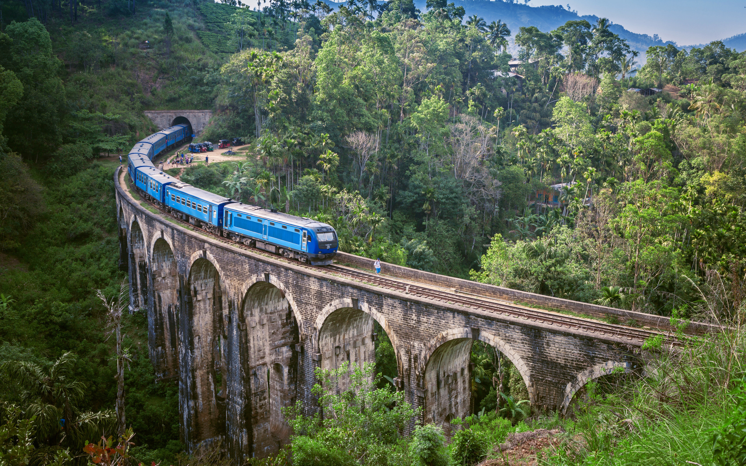 railway, nine arch bridge, sri lanka