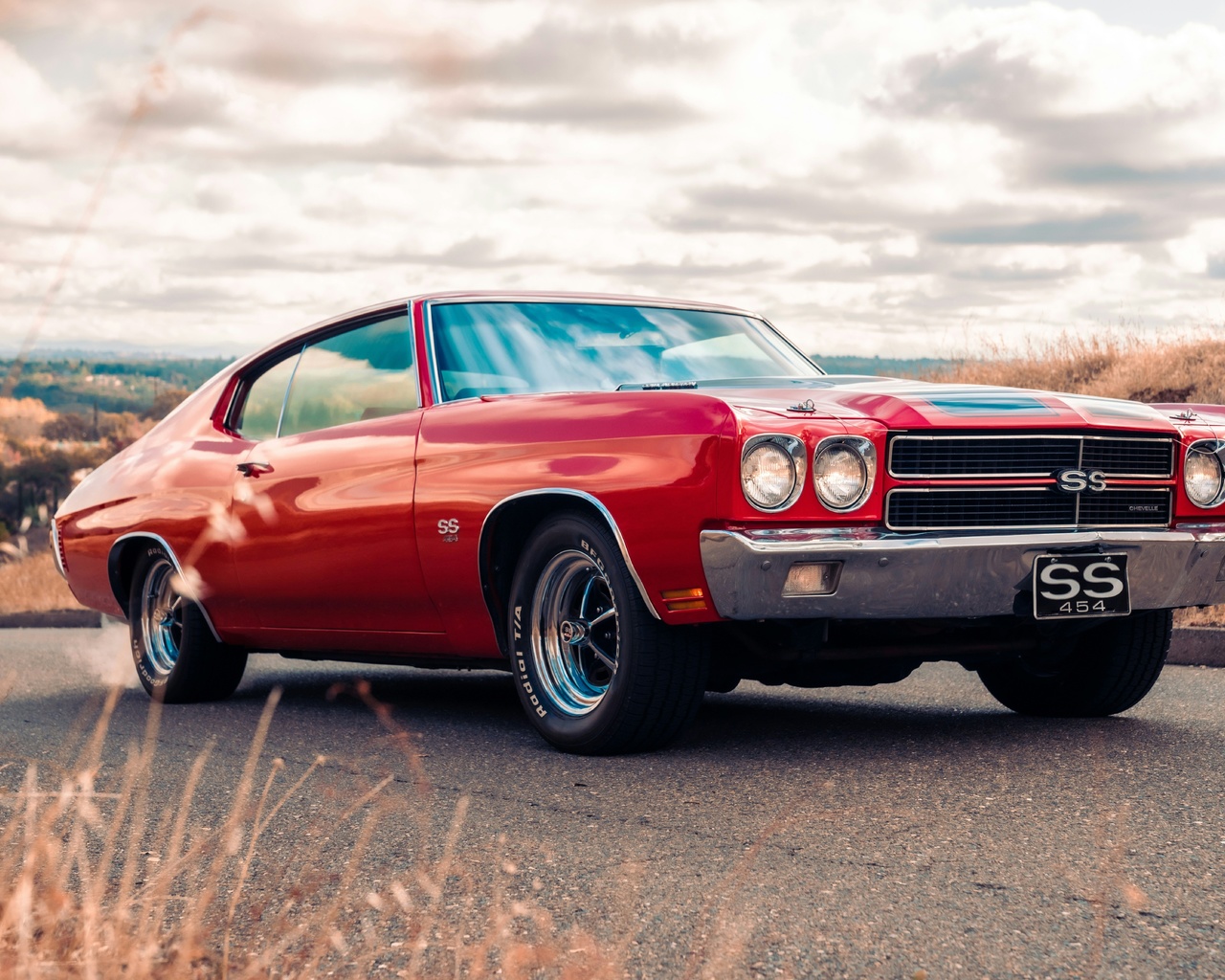 chevrolet, mid-sized automobile, chevrolet chevelle ss 454, 1972