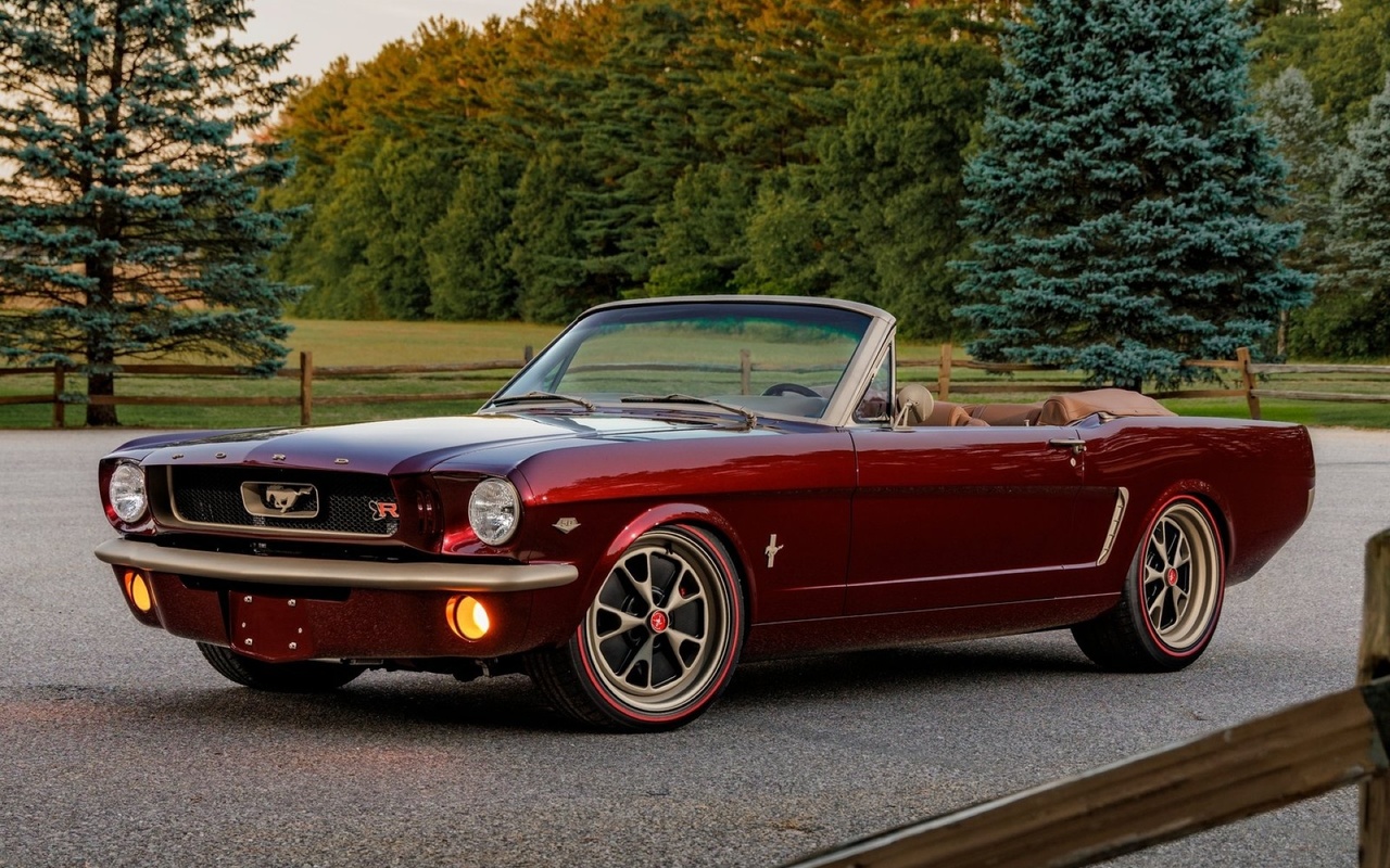 ford mustang convertible, , muscle, classic, uncaged, by ringbrothers