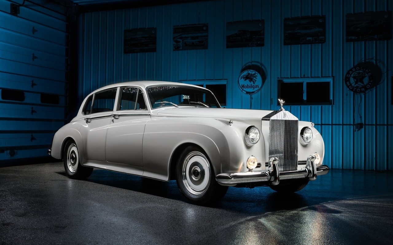 1961 rolls-royce silver cloud ii, garage, custom, classic