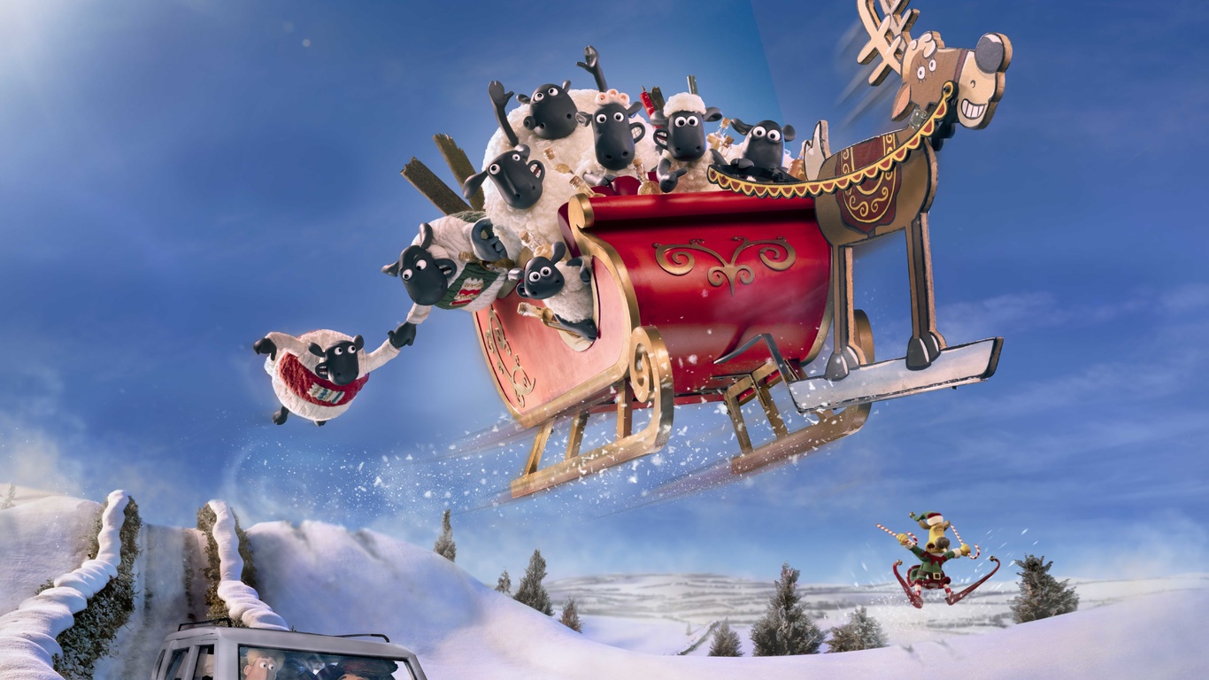 shaun the sheep the flight before christmas, animation, comedy, family