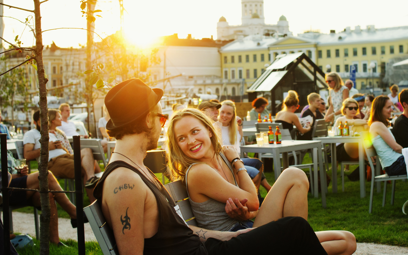 helsinki, summer, market square, finland