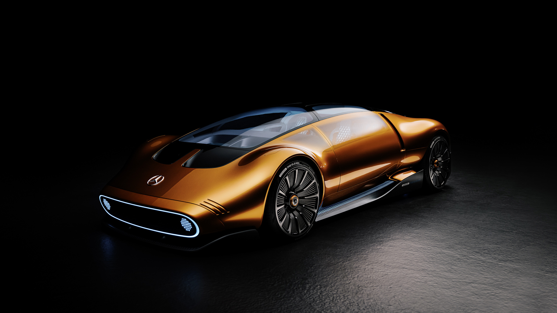 mercedes-benz vision one-eleven, concept, performance electric drive