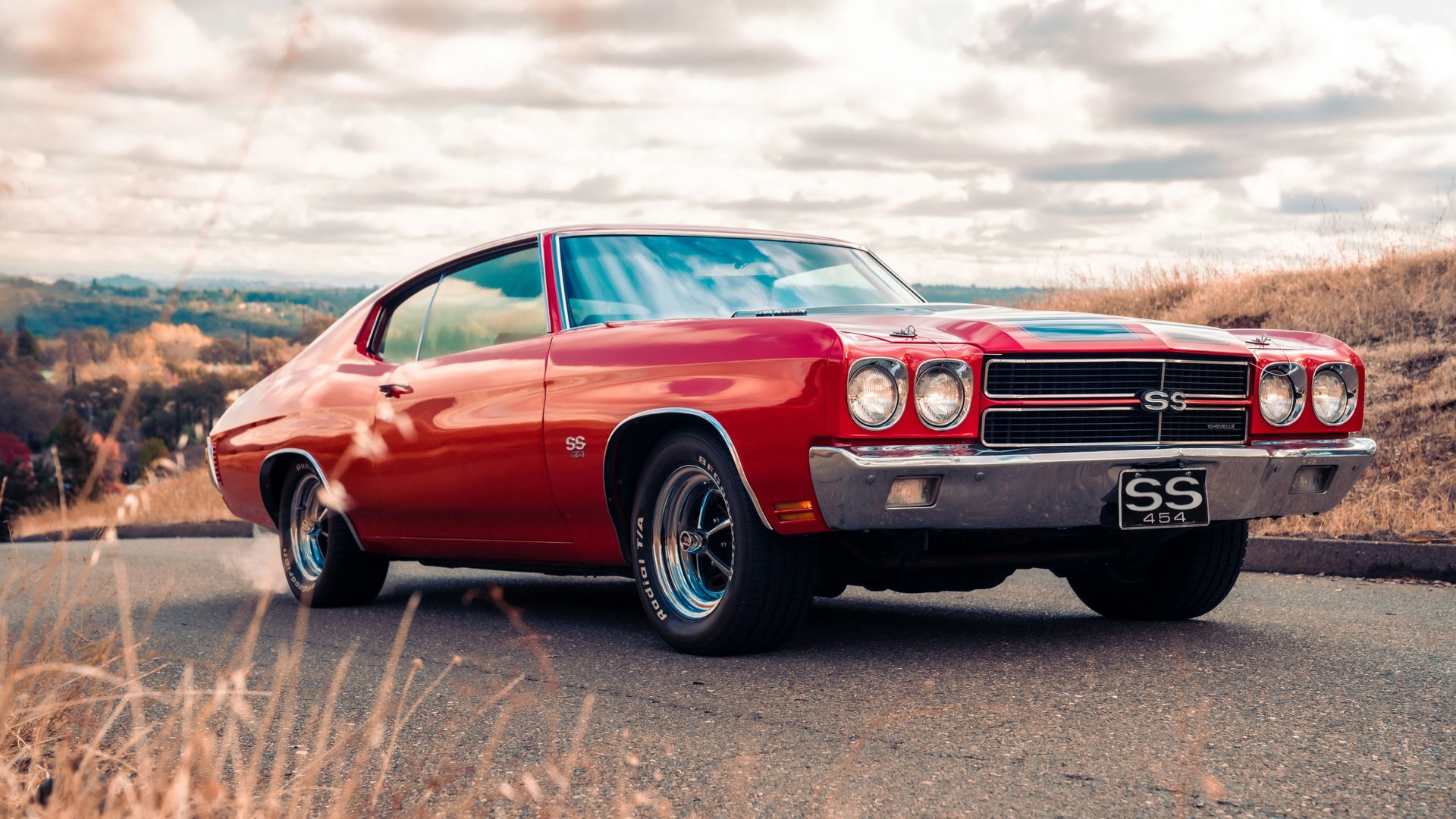 chevrolet, mid-sized automobile, chevrolet chevelle ss 454, 1972