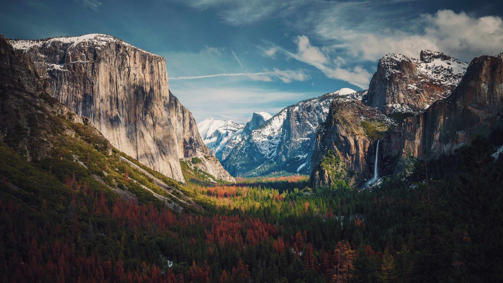 yosemite national park, sheer granite walls, nature, mountain