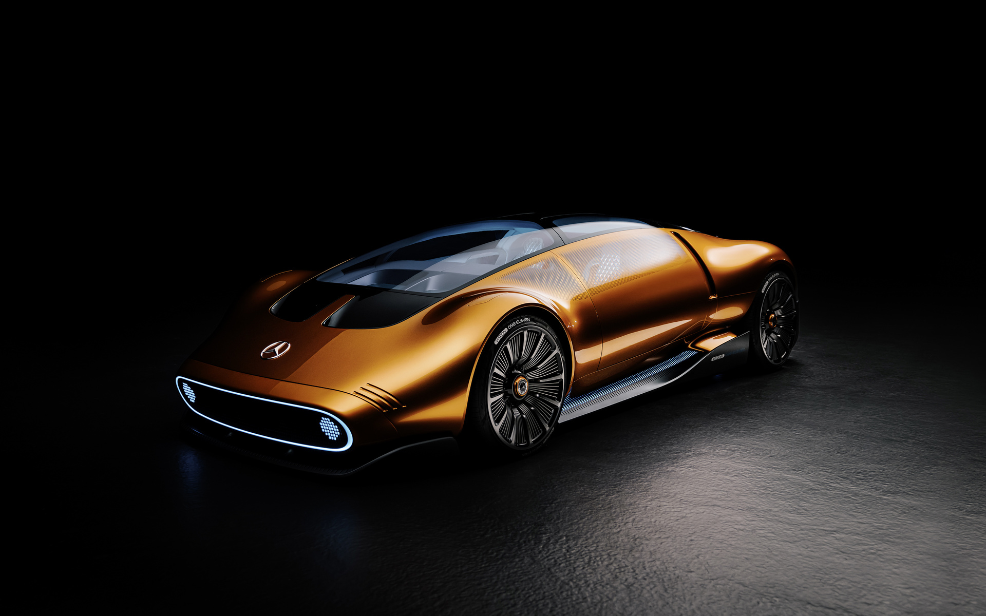 mercedes-benz vision one-eleven, concept, performance electric drive