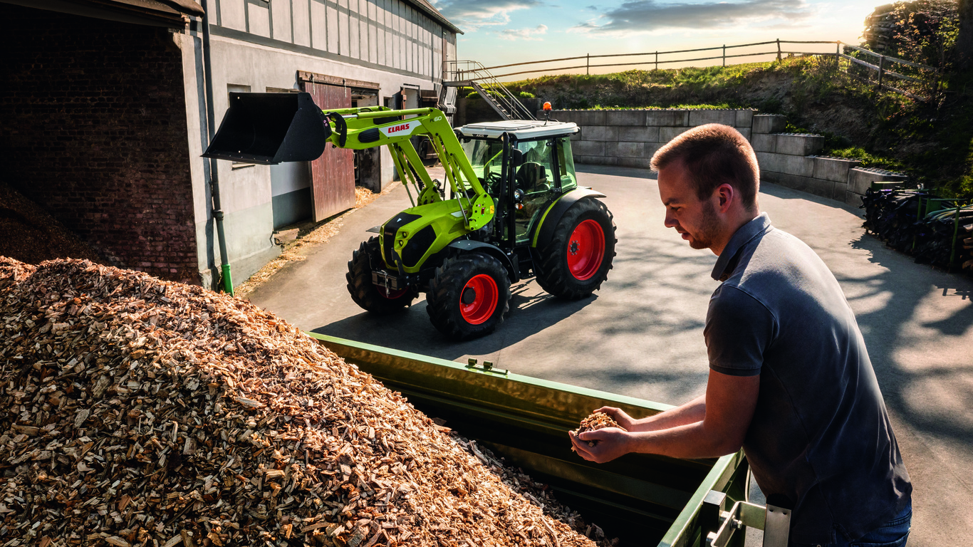 claas, tractor, claas axos 200