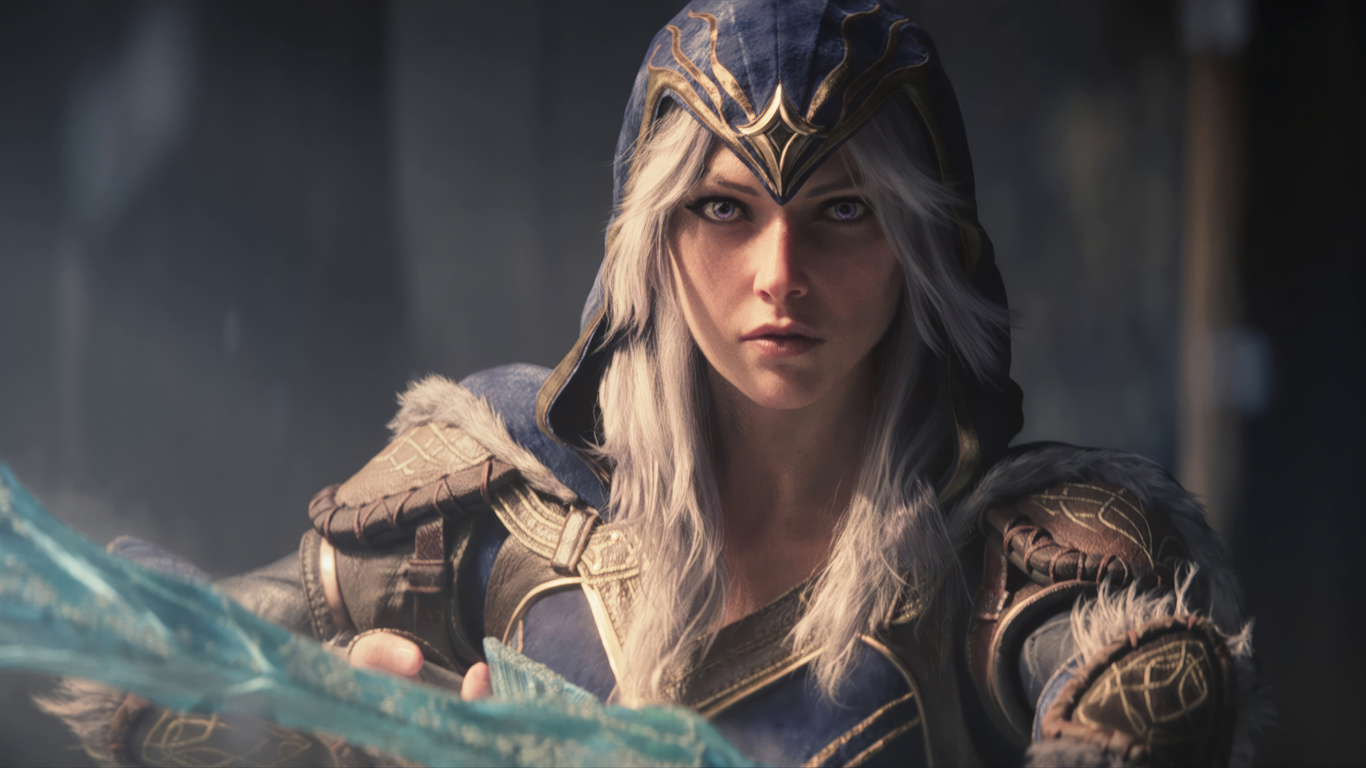 ashe, still here, season 2024 cinematic, league of legends, video game