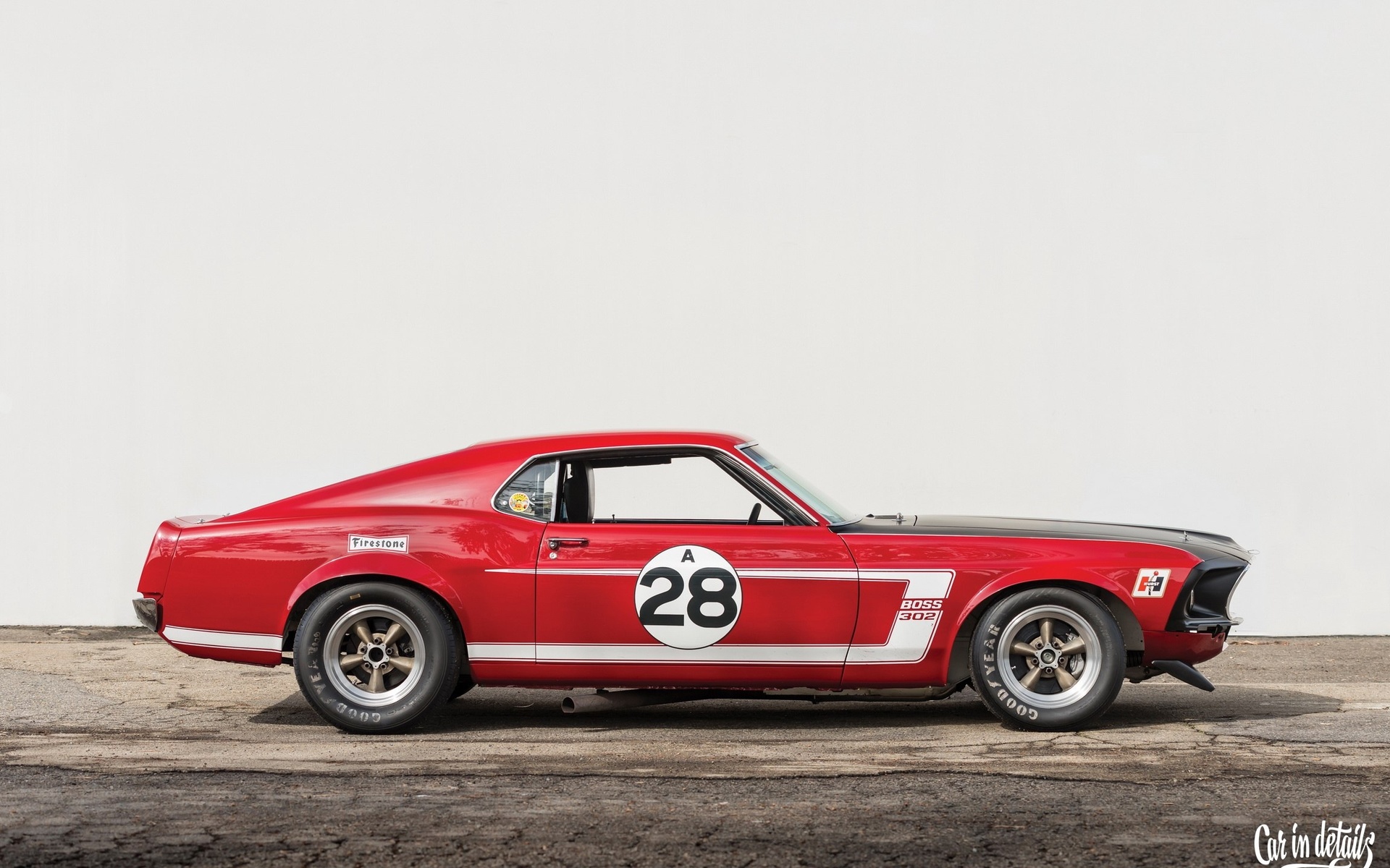 ford, ford mustang boss 302, ford mustang, muscle cars, two tone, outdoors, car, vehicle