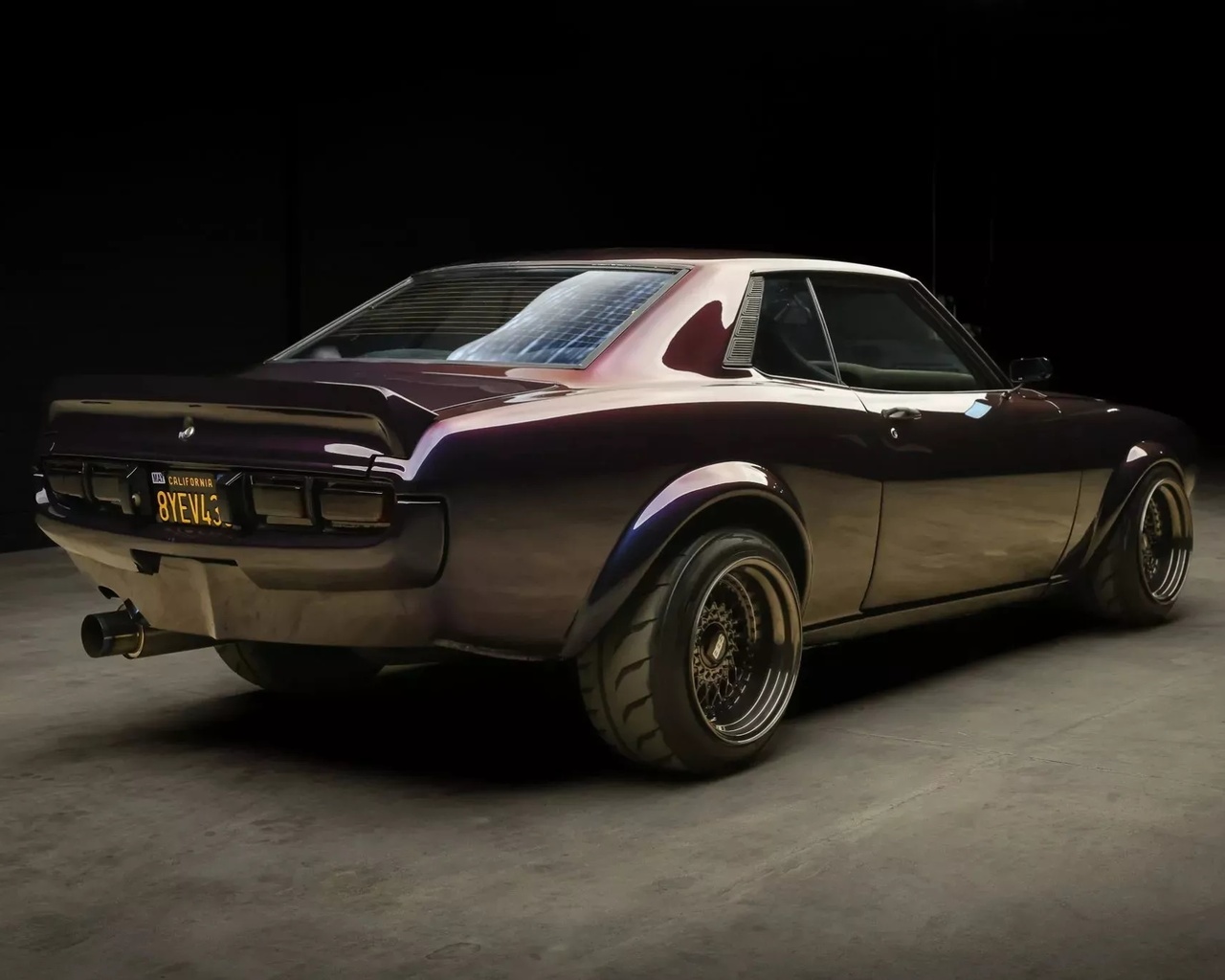 toyota, toyota celica, vehicle, powered 1977, classic car, purple cars