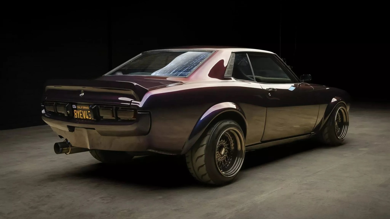 toyota, toyota celica, vehicle, powered 1977, classic car, purple cars