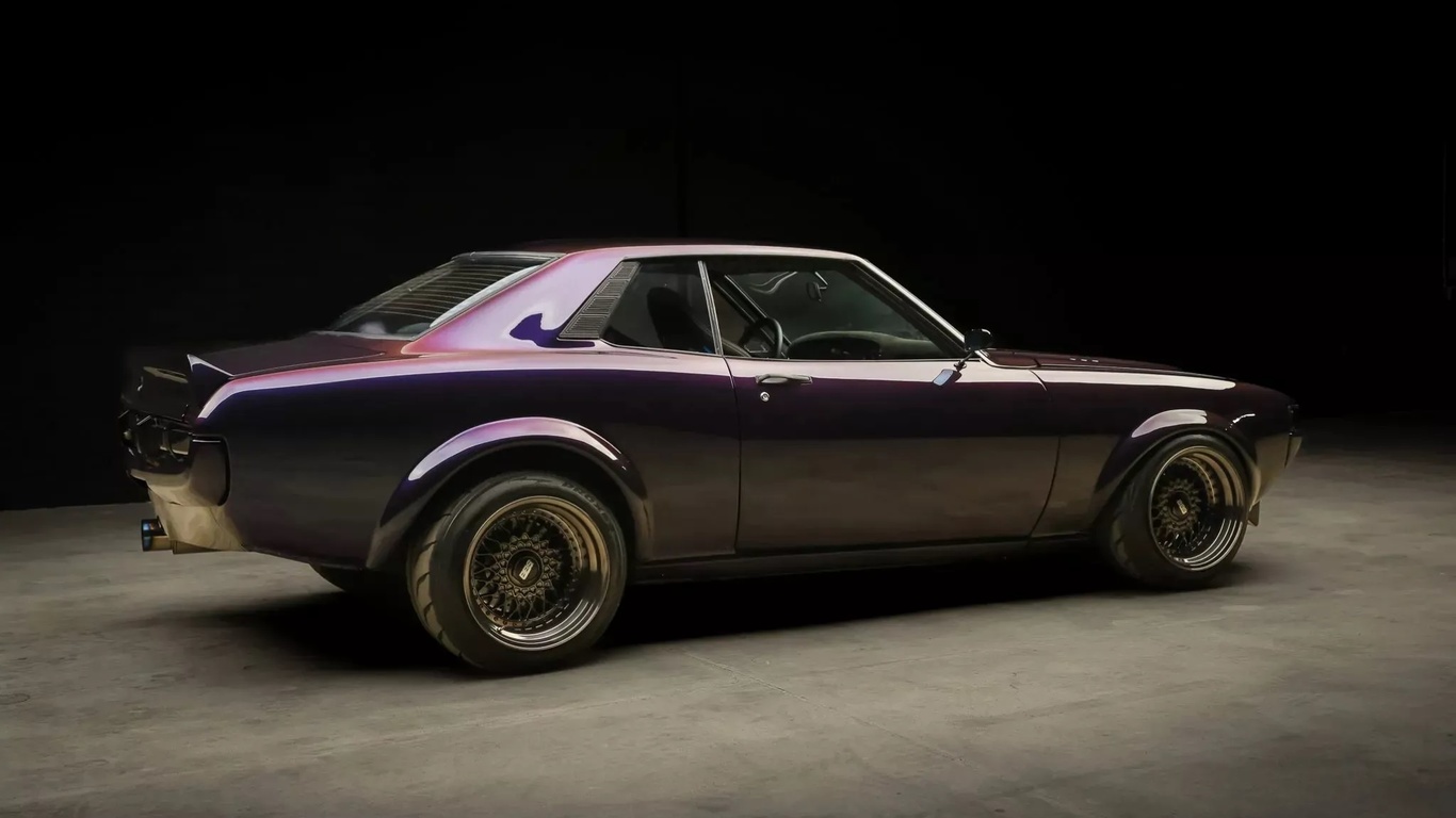 toyota, toyota celica, vehicle, powered 1977, classic car, purple cars