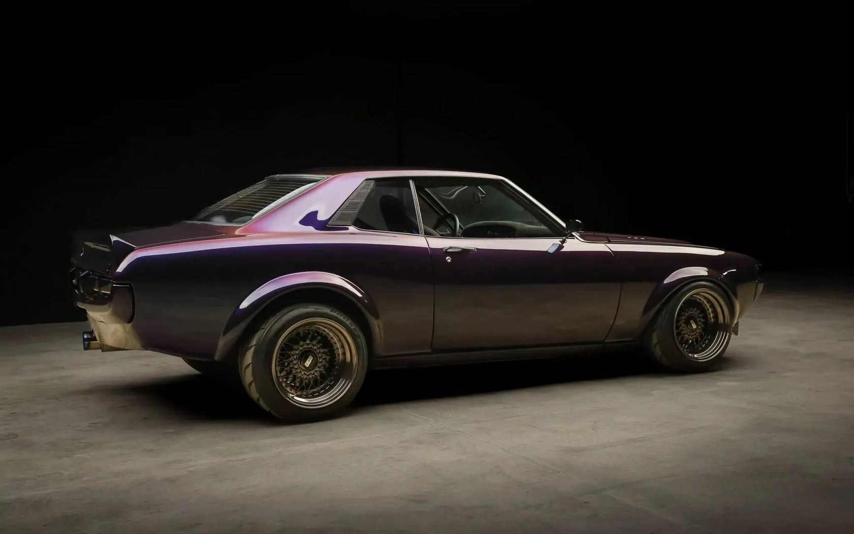 toyota, toyota celica, vehicle, powered 1977, classic car, purple cars