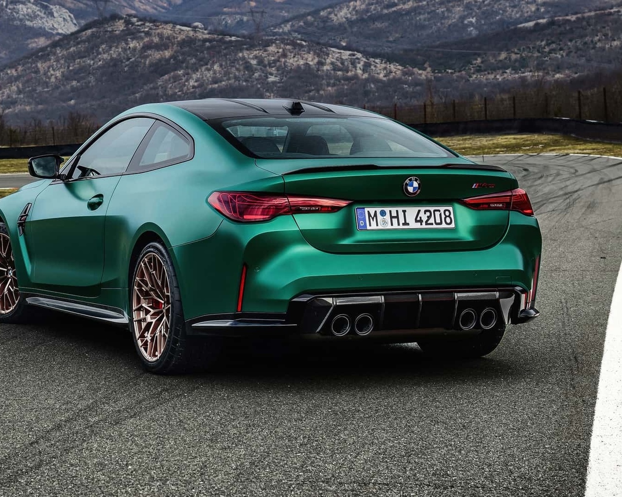 bmw m4 cs, bmw, green cars, vehicle, car, german cars