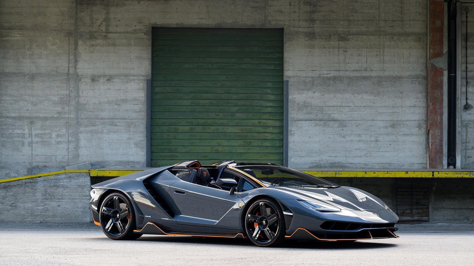 lamborghini centenario roadster, lamborghini, grigio telesto, italian cars, vehicle