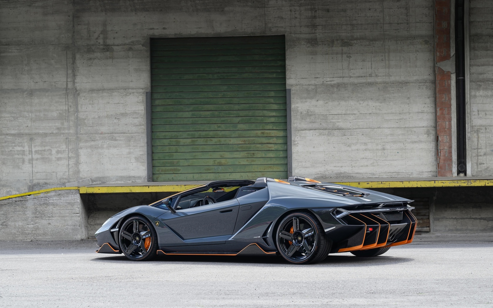 lamborghini centenario roadster, lamborghini, grigio telesto, italian cars, vehicle