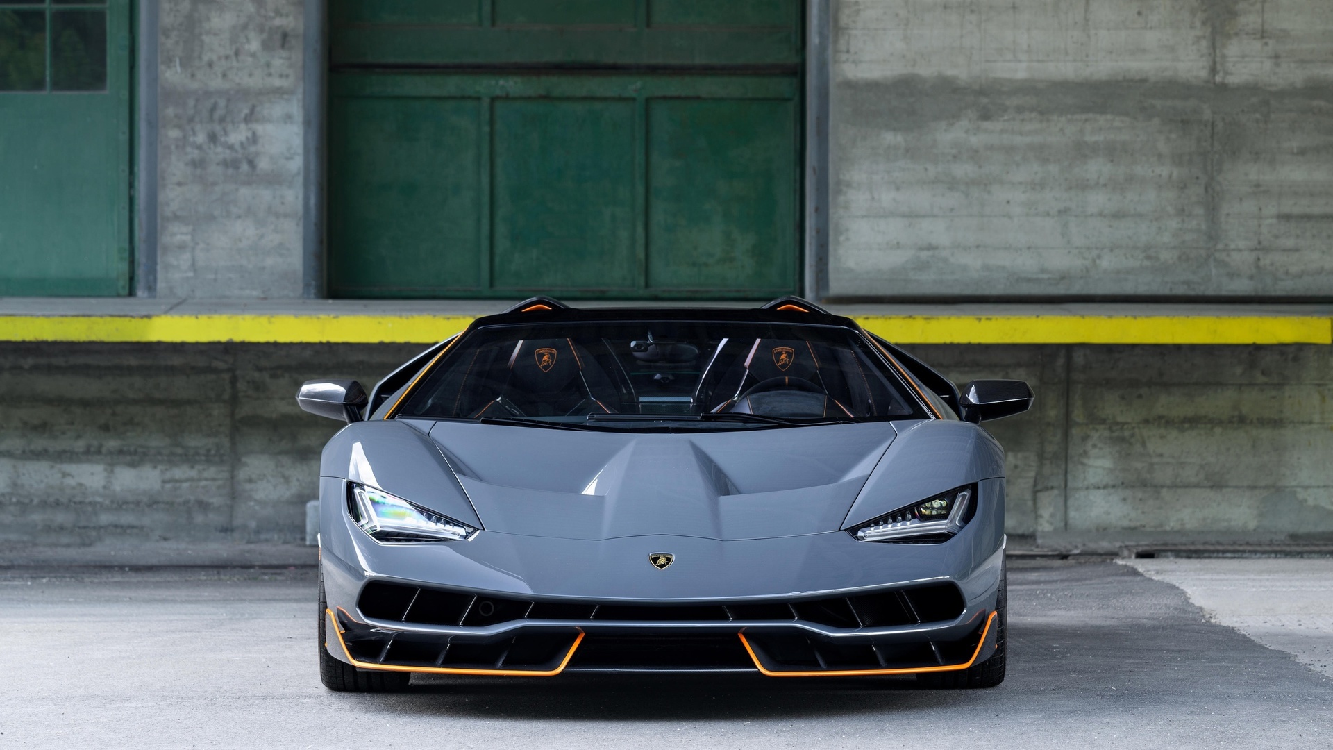 lamborghini centenario roadster, lamborghini, grigio telesto, italian cars, vehicle