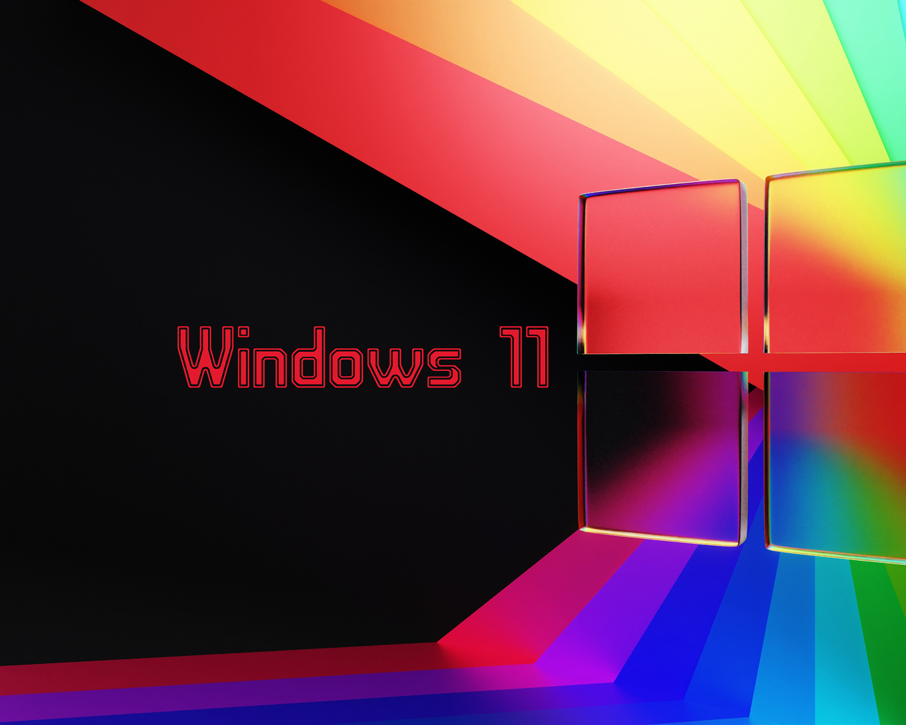 windows, logo, 3d