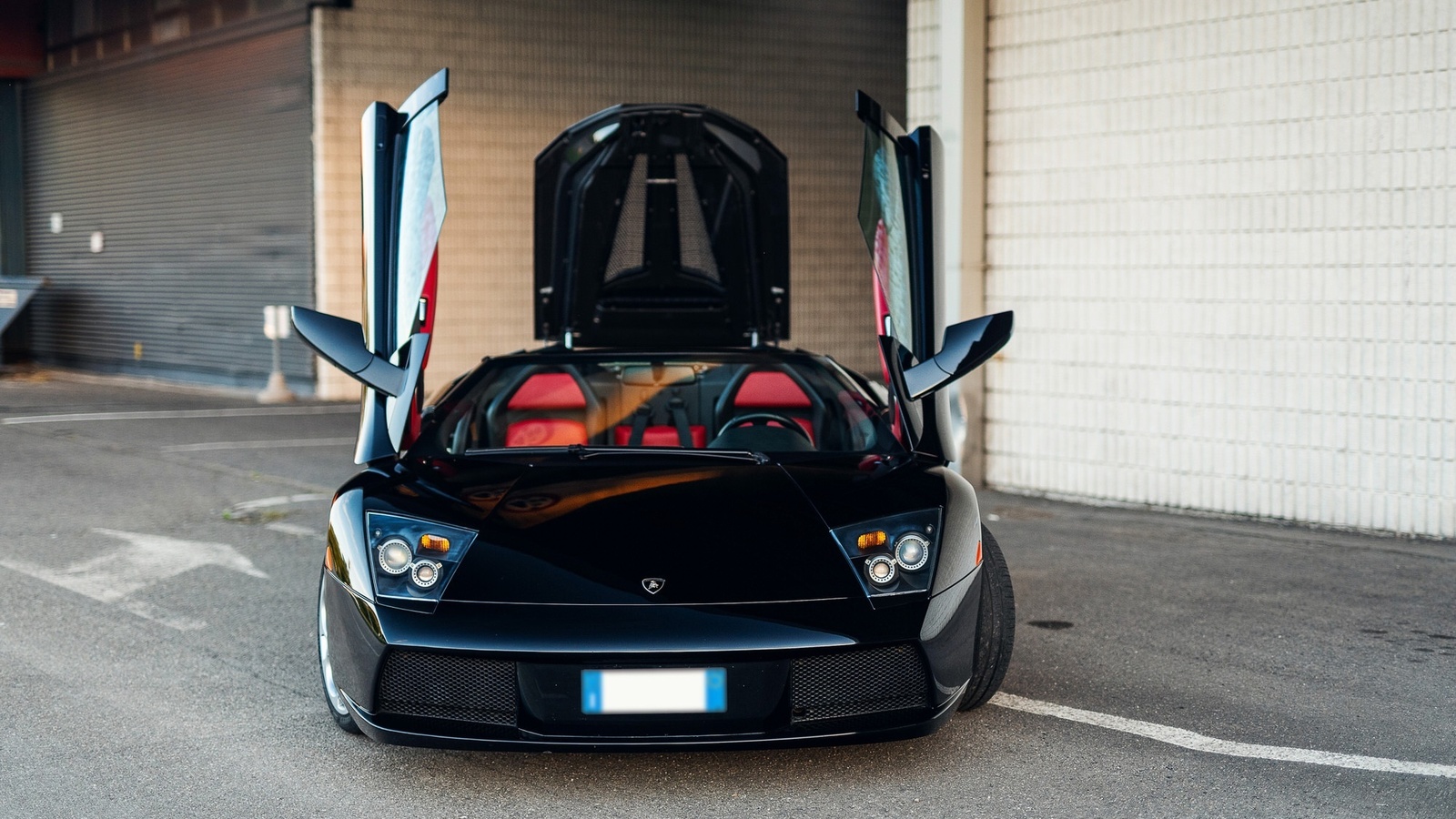 lamborghini murcielago roadster, lamborghini, italian cars, black cars