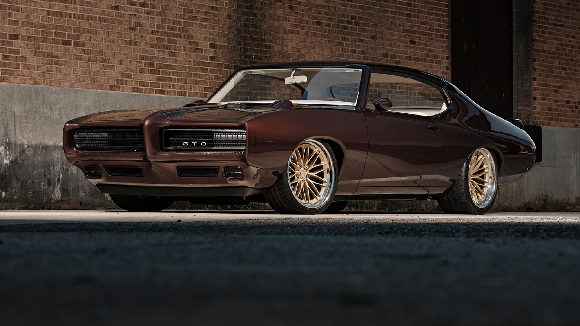 1969 pontiac gto, classic, muscle, custom