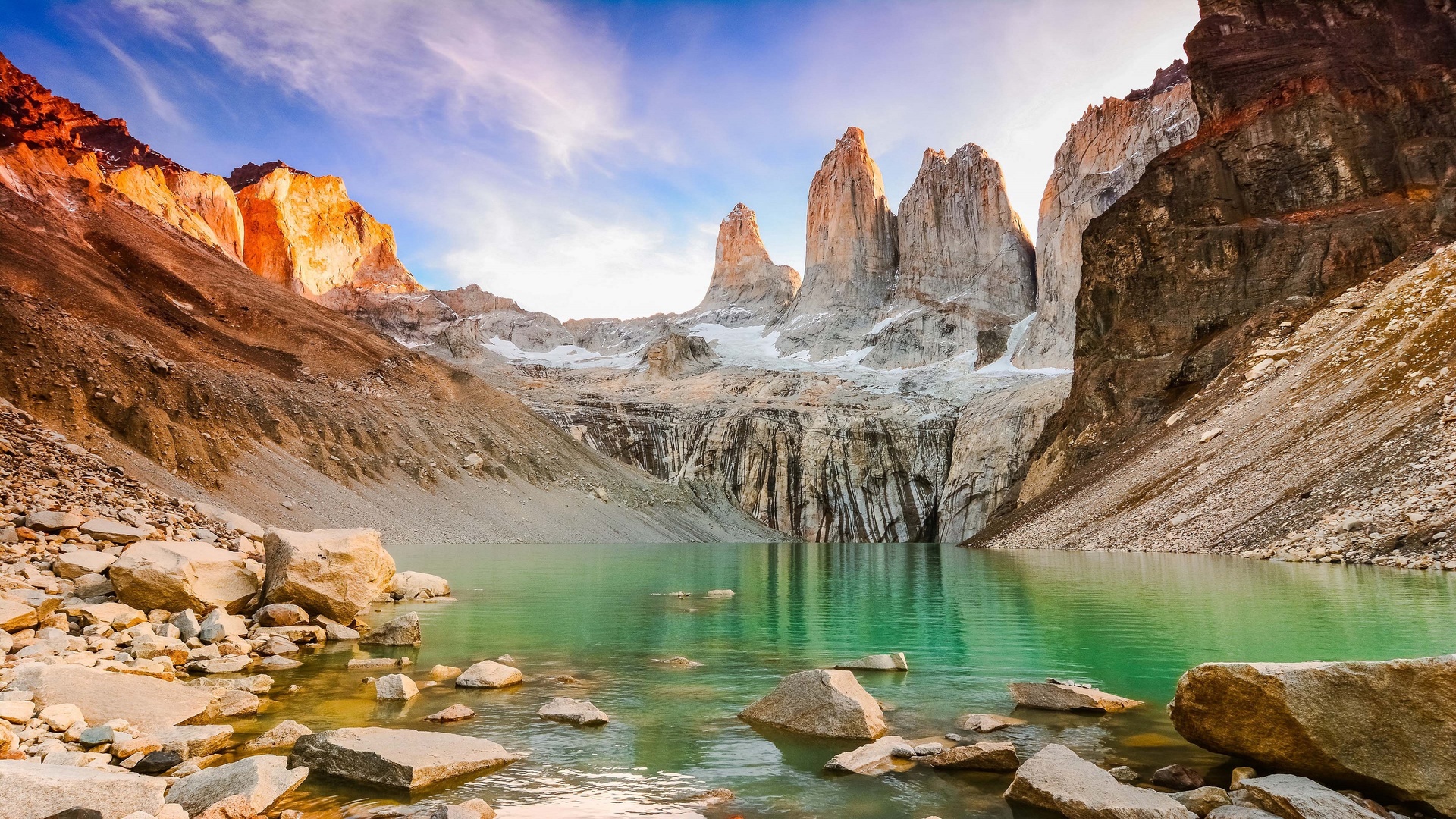 parque nacional, montanhas, lagos, natureza, paisagens