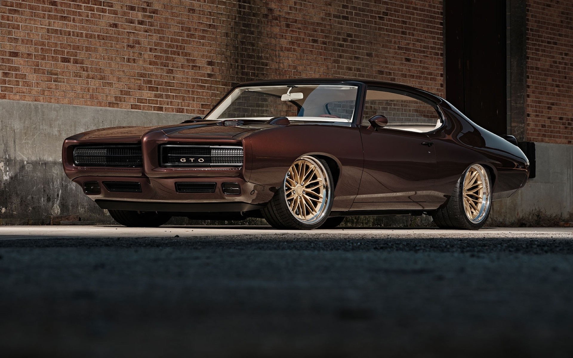 1969 pontiac gto, classic, muscle, custom